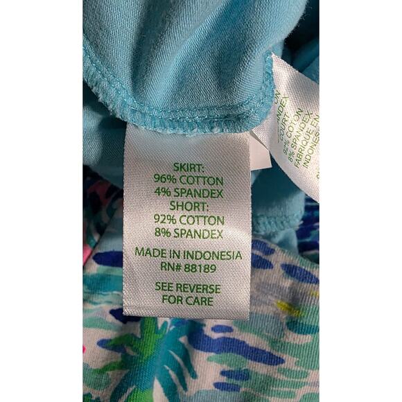 Lilly Pulitzer Madison Skort "Salt in the Air" Print, small, colorful - Picture 6 of 9